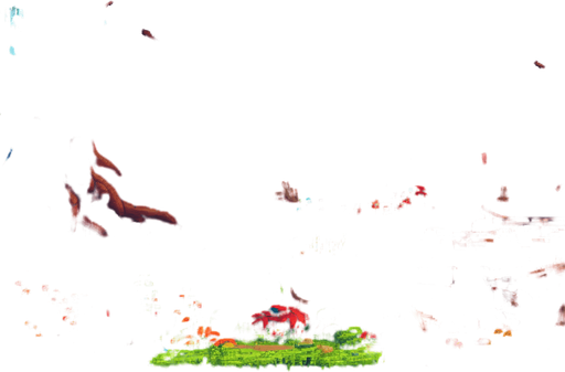 Forest.
Single Game Texture.  In-Game asset.  2d.  Blank background.  High contrast.  No shadows. Pixel