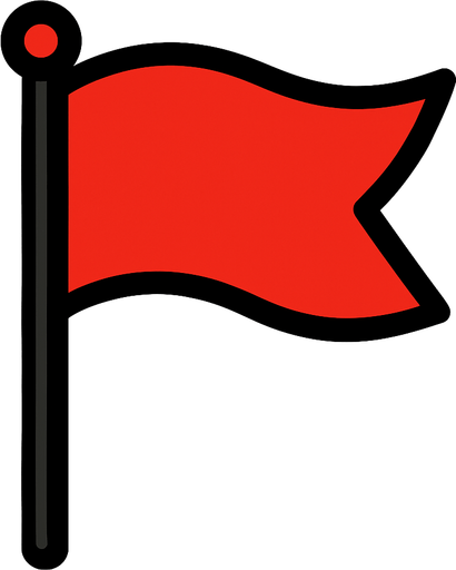 flag.
In-Game asset.  2d.  High contrast.  No shadows