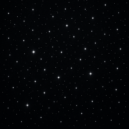 space with only stars.
In-Game asset.  real.  High contrast.  with shadows. high resolution