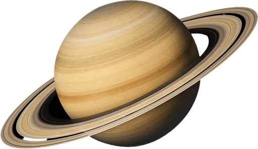 realistic saturn.
In-Game asset.  2d.  High contrast.  No shadows