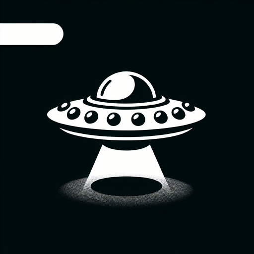 mini ufo.
Single Game Texture. In-Game asset. 2d. Blank background. High contrast. No shadows.