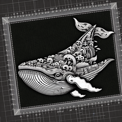 殿様鯨.
Single Game Texture. In-Game asset. 2d. Blank background. High contrast. No shadows.