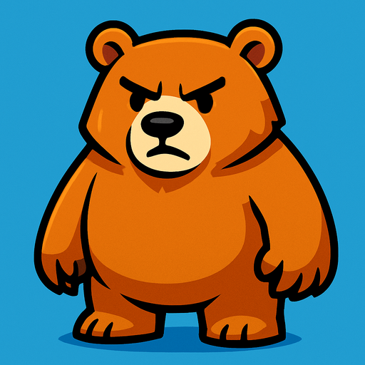 Create a oso.
In-Game asset.  High contrast.  No shadows