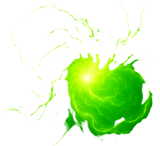 glow much much more, powerfull green