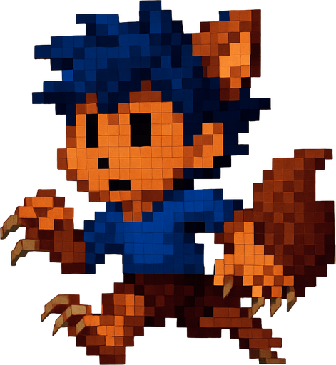 Corriendo , pixelart