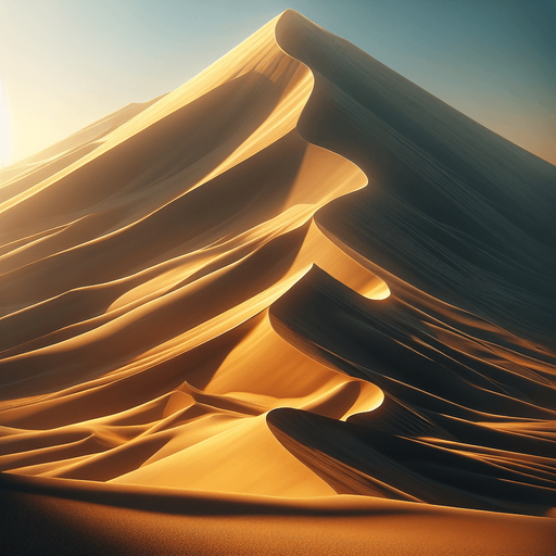 a dune in a desert