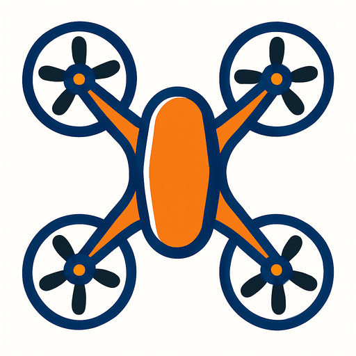 dron.
In-Game asset.  2d.  High contrast.  No shadows