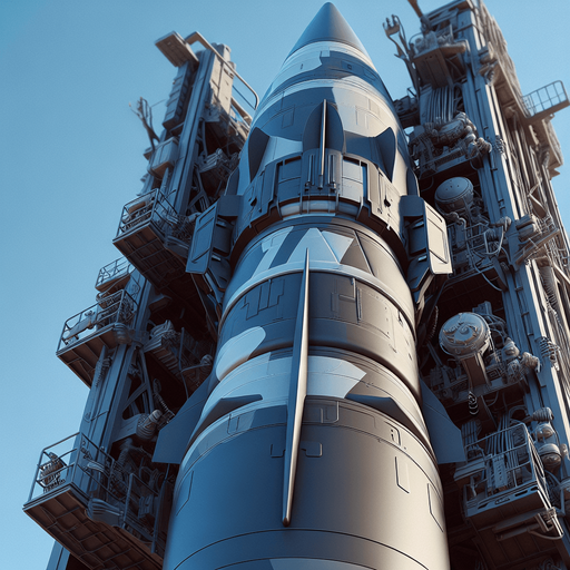 Missile.
Make an image of a missile