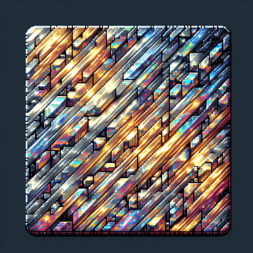 pixel art of a metal background.