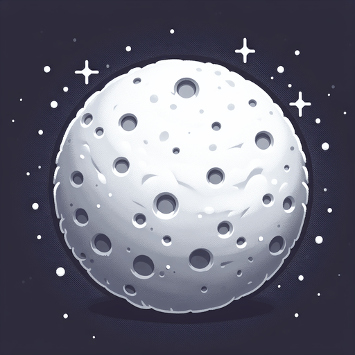 snowball.
Single Game Texture.  In-Game asset.  2d.  Blank background.  High contrast.  No shadows