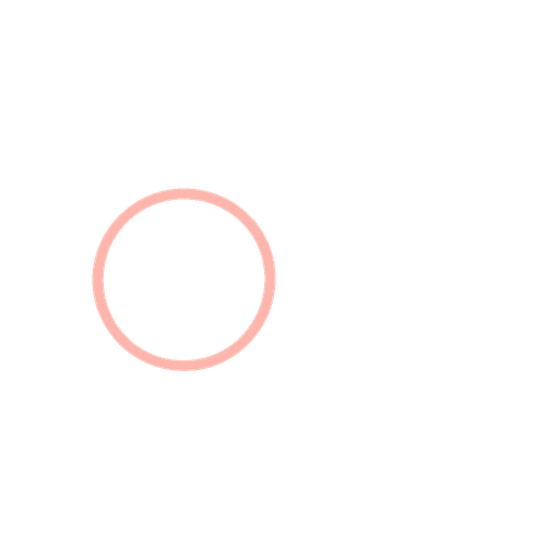 Make a small circle that looks like a laser (red colour).
In-Game asset.  2d.  High contrast.  No shadows