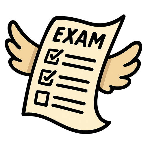 flying exam paper.
In-Game asset.  2d.  High contrast.  No shadows