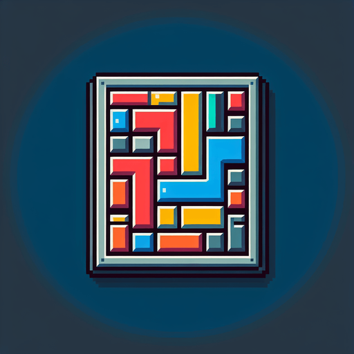 block z for tetris in russian style.
Single Game Texture. In-Game asset. 2d. Blank background. High contrast. No shadows.