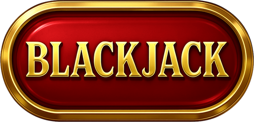 Crea un asset visual de botón ovalado/rectangular para 'BLACKJACK' en el menú principal.

Diseño:

Texto 'BLACKJACK' en tipografía de casino, centrado.

Color base rojo rubí, verde esmeralda o azul zafiro profundo (metálico/pulido).

Borde grueso y brillante dorado o plateado.

Efecto de relieve/biselado y brillo sutil.

Fondo transparente.

Objetivo: Botón lujoso, prominente y que invite al juego..
In-Game asset.  2d.  High contrast.  No shadows