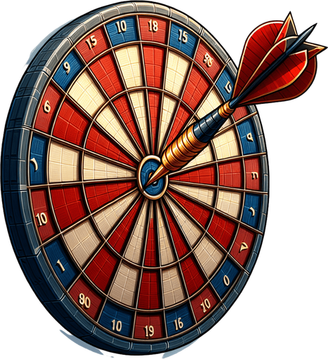Dart seen from the side.
Single Game Texture.  In-Game asset.  2d.  Blank background.  High contrast.  No shadows