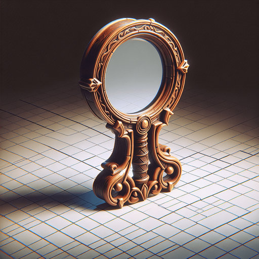 A good but dangerous magnifier. Warcraft 3 art..
Single Game Texture. In-Game asset. 2d. Blank background. High contrast. No shadows.