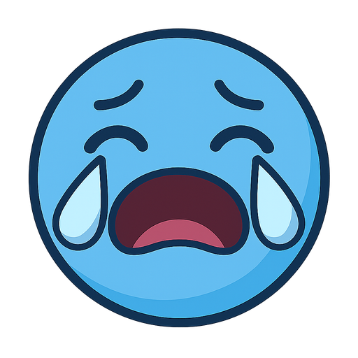 ağlayan mavi top
. No background. Transparent background. Blank background. No shadows. 2d. In-Game asset. flat