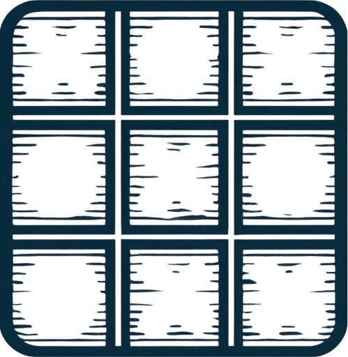 clean the inside of the squares