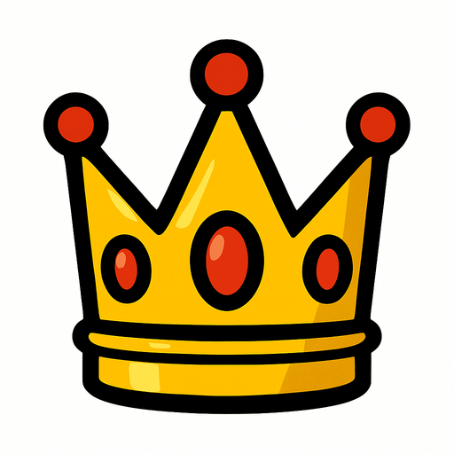 Crown.
In-Game asset.  2d.  High contrast.  No shadows