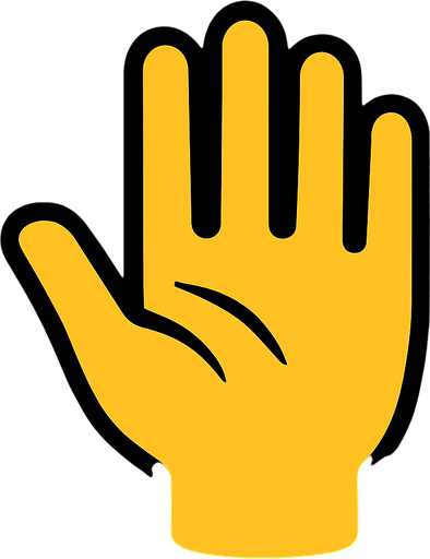 Do flat aiHand ..
In-Game asset.  2d.  High contrast.  No shadows