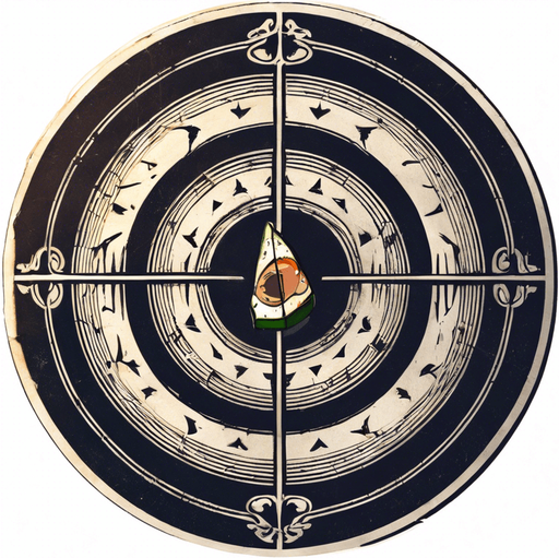 slice it in two with a large crack in the middle