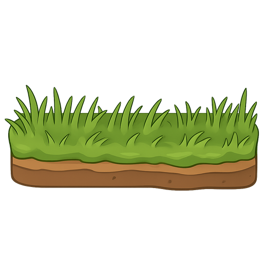 grass. No background. Transparent background. Blank background. No shadows. 2d. In-Game asset. flat