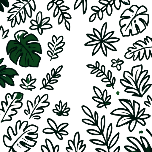 A top-down 2D jungle view, no trees.
In-Game asset.  2d.  High contrast.  No shadows
