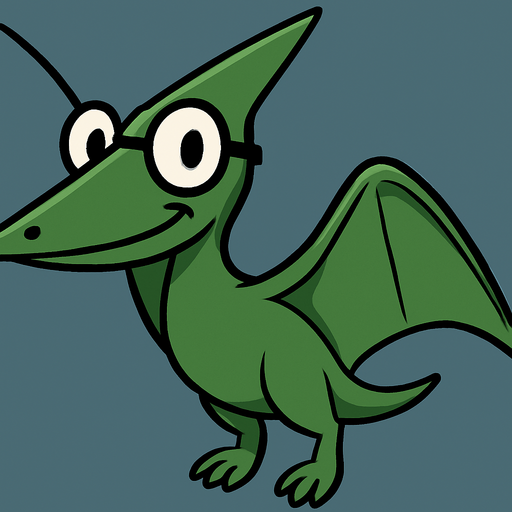 Same dinosaur but with wings down