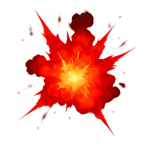 3d unreal engine image space bright red explosion
In-Game asset.  2d.  High contrast.  No shadows