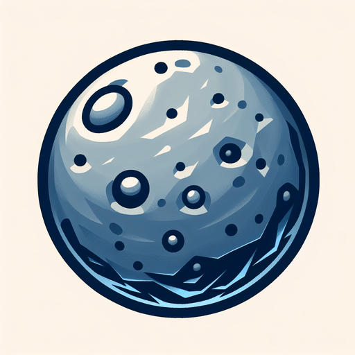 haz una roca redonda.
Single Game Texture.  In-Game asset.  2d.  Blank background.  High contrast.  No shadows