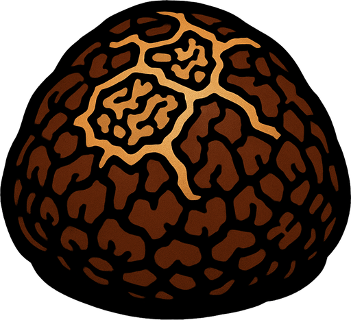 trufa.
In-Game asset.  2d.  High contrast.  No shadows