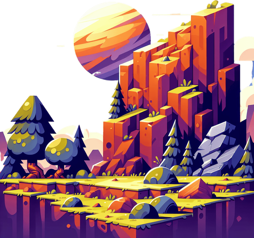 Parıltı
Single Game Texture.  In-Game asset.  2d.  Blank background.  High contrast.  No shadows