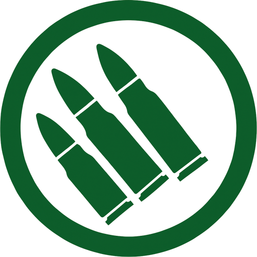 The Ammunitions size should be less and Rotate them left by 30 degrees