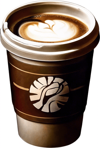 Have the coffee cup open at the top