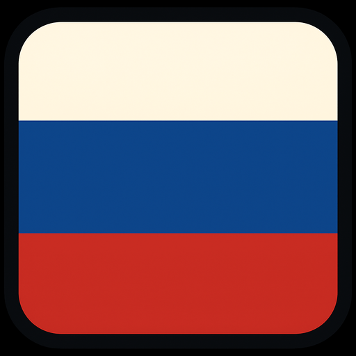 Заменить на российский без текста, рамку сохранить