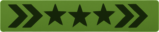 green line with army style.
In-Game asset.  2d.  High contrast.  No shadows