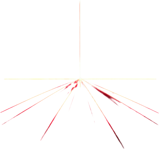 horizontal red laser beam