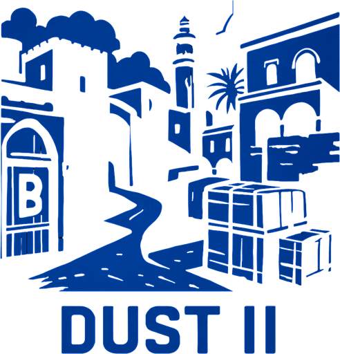 dust 2 dark.
In-Game asset.  2d.  High contrast.  No shadows