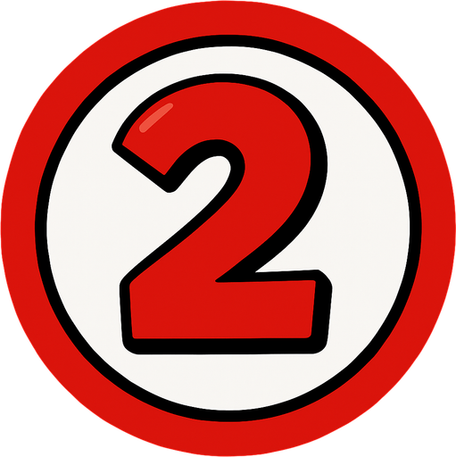 Remove the black circle that is surrounding the red circle, but do not remove the iner black circle that is between the red and the white.