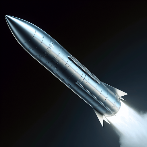 Missile.
Make an image of a missile