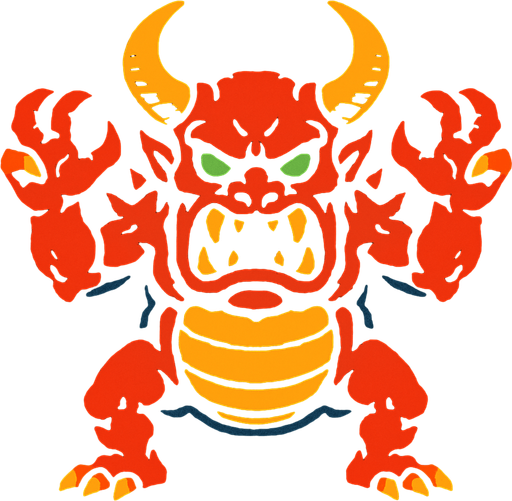 2d dungeon crawler boss.
In-Game asset.  2d.  High contrast.  No shadows