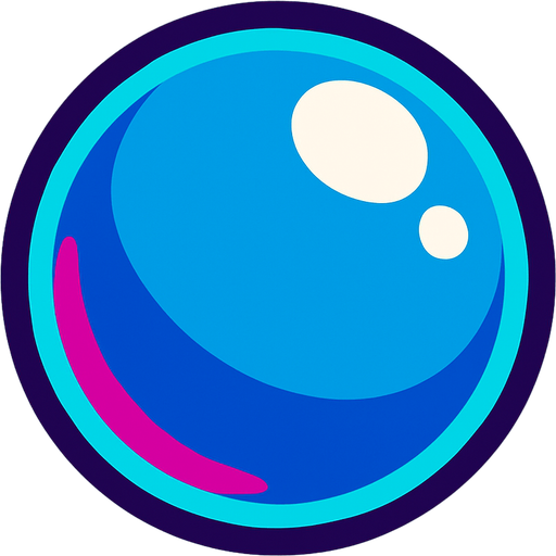 Burbuja.
In-Game asset.  2d.  High contrast.  No shadows