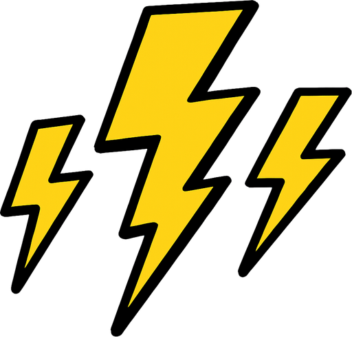 rayos.
In-Game asset.  2d.  High contrast.  No shadows