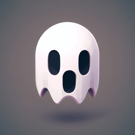 Floating ghost head
Single Game Texture. In-Game asset. 2d. Blank background. High contrast. No shadows.