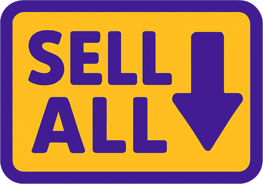 sell all button.
In-Game asset.  2d.  High contrast.  No shadows