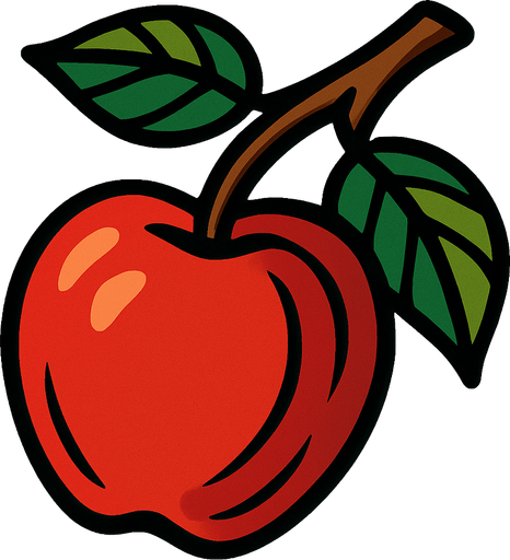 Dalında Meyve.
In-Game asset.  2d.  High contrast.  No shadows