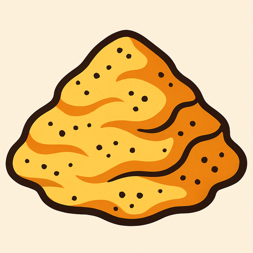 sand.
In-Game asset.  2d.  High contrast.  No shadows