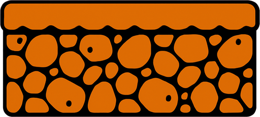 make a mario ground.
In-Game asset.  2d.  High contrast.  No shadows