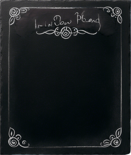 "NOVICE BLEND" in CHALK