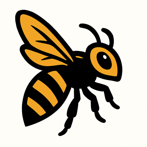 Abeille.
In-Game asset.  2d.  High contrast.  No shadows
